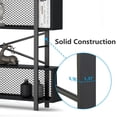 thumbnail image 6 of Tribesigns 5-Shelf Bookshelf with Metal Wire, Modern Industrial Bookcase Display Shelf Storage Organizer with Metal Frame for Home Office, 47.2 L x 9.4 D x 71 H (Black), 6 of 7