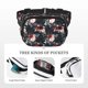 thumbnail image 5 of Easygdp Watercolor Floral Fanny Packs para Mujeres y Hombres, Bolsa de Cinturón, Bolsos de Cruz para Trabajo/Correr/Senderismo, 5 of 9