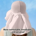 thumbnail image 6 of Guozer Womens Sun Hat 1PCS Sun Protection Hat Garden Hat Foldable Sun Hats for Women Floppy Sun Hats for Women, 6 of 9
