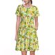thumbnail image 1 of Balery Cartoon Dinosaurs Vestidos sueltos de manga corta para mujer, vestidos de verano 2025, vestidos casuales de corte A con vuelo., 1 of 6