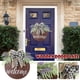 thumbnail image 1 of Wooden Welcome Doorplate With Lattice Bow Hanging The Wall Of Home Furnishing, 1 of 9