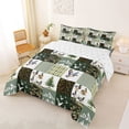 thumbnail image 2 of jejeloiu Wild Mallard Duck Queen Comforter Set,Rustic Farmhouse Camouflage Bedding Comforter Set For Kids Reversible 3pcs, 2 of 7