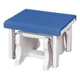 thumbnail image 1 of Mobiliario americano Gliding, estilo otomano, clásico, azul y blanco, 1 of 6