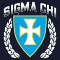 thumbnail image 3 of CafePress - Sigma Chi Flag Colored Sweatshirt - Zip Hoodie, Classic Hooded Sweatshirt with Metal Zipper, 3 of 4