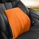 thumbnail image 1 of Almohada ergonómica de apoyo lumbar para coche | Cojín de espuma viscoelástica para la espalda con soporte para cuello y hombros | Funda de algodón transpirable | Para silla de oficina y viajes, 1 of 5