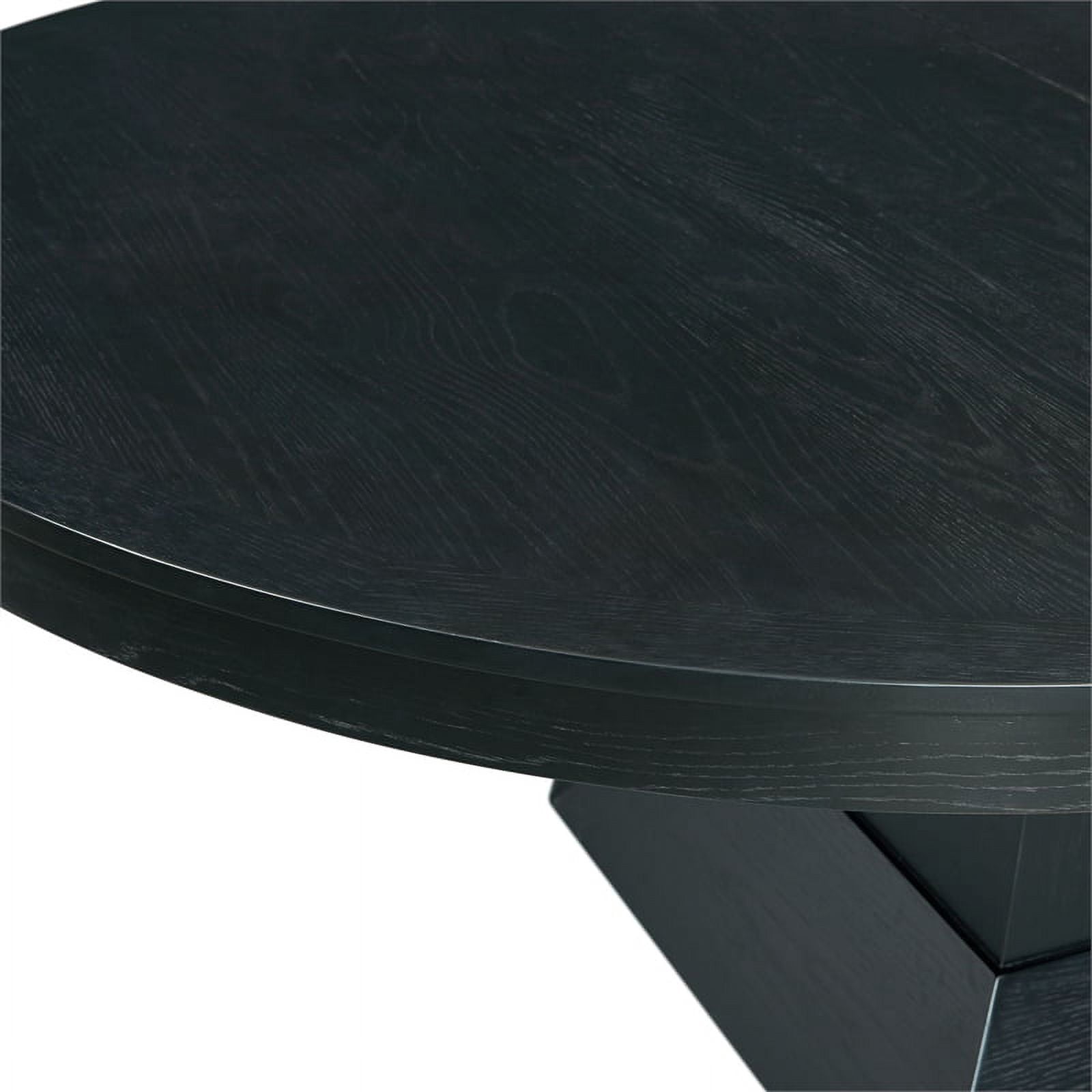 Picket House Furnishings Mara Oval Dining Table in Black