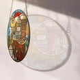 thumbnail image 4 of New Home Key Stained Glass Suncatcher Window Hanging – Personalized Window Hanging Gift for Man, Woman, Family or Friends, Christmas 2025 Keepsake, 4 of 5
