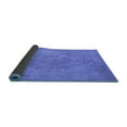 thumbnail image 2 of Ahgly Company Indoor Round Oriental Blue Industrial Area Rugs, 6' Round, 2 of 4