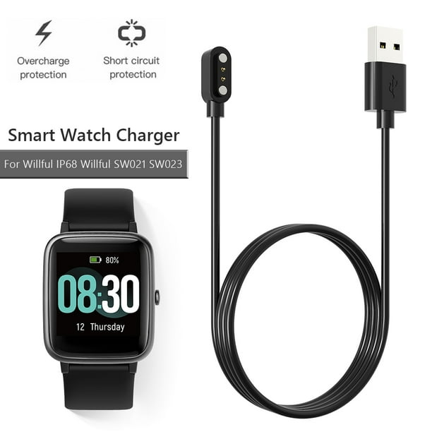 Cable de carga de reloj inteligente para cargador Willful IP68 SW021 SW021 SW025 SW01 SW023 Walmart en linea