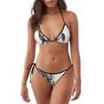 thumbnail image 1 of Saiise Cowboy Ride A Horse Pattern Women's Adjustable Bikini Set High-Cut Two-Piece Swimsuit for Beach Pool Party Tropical Vacation, 1 of 6