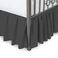 thumbnail image 1 of Cotton Metrics Linen Gathered Dust Ruffle Bed Skirt 100% Organic Cotton 800TC 1pc Dust Ruffle Bedskirt All Sizes & Drop Length, 1 of 6
