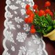 thumbnail image 5 of Mantel De Encaje Con Hojas De Arce En Color Blanco Perla, Perfecto Para Mesas De Bufé, Fiestas, Cenas Navideñas, Bodas Y Mucho Más., 5 of 8