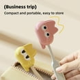 thumbnail image 4 of Toothbrush Head Protective Cover Dust-Proof Compact Design Portable Cartoon Cat Shaped Toothbrush Head Holder, 4 of 8