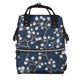 thumbnail image 1 of Easygdp Cherry Blossoms on Navy Background para Bolsa de Bebé de Gran Capacidad con Múltiples Bolsillos, Bolsa de Pañales para Padres, Bolsa de Viaje Organizada y Elegante, 1 of 6