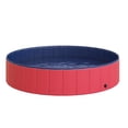 thumbnail image 2 of Collapsible Dog Pool & Bathtub, Heavy-Duty PVC Pet Swimming Pool for Dogs & Cats, Foldable Paddling Pool, Multiple Sizes & Colors (Blue/Red, 31.5"-55.1"), 2 of 11