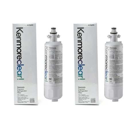 

Kenmore 9690 Refrigerator Water Filter Clear 2-Pack