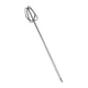 thumbnail image 5 of Varilla mezcladora de acero inoxidable para mezcladora de cemento, accesorio para taladro eléctrico, varilla para proyectos de jardinería y hormigón. 28 cm, 5 of 8