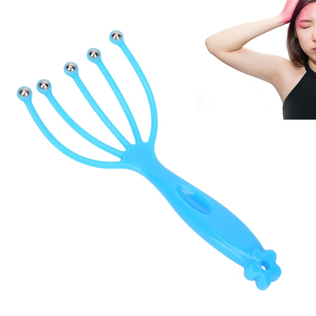 Scalp Massager, Strong And Sturdy Comfortable Grip Scalp Massager Tool for Home Blue