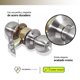 thumbnail image 4 of Cerradura Chapa Perilla Puerta Baño Pomo Acero Inoxidable, 4 of 7