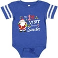 thumbnail image 3 of Inktastic My First Visit from Santa Boys or Girls Baby Bodysuit, 3 of 5