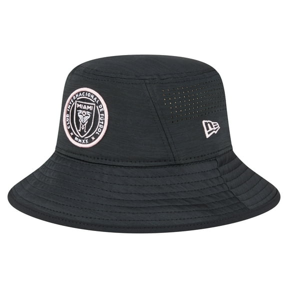 Men's-New Era Black Inter Miami CF Digi Bucket Hat