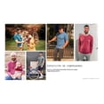 thumbnail image 5 of Playera Manga Larga Moda Casual Cuello Henley Para Hombre, 5 of 5