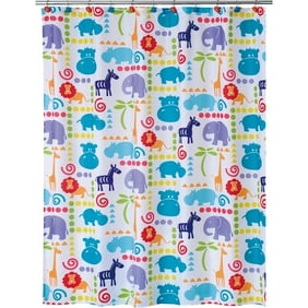 Allure Zoological Shower Curtain Walmart Com