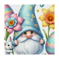 thumbnail image 4 of Acheng Gnome Easter Eggs Rabbits Square Tablecloth 100% Polyester Fiber Easter 40*40, 4 of 8