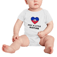 thumbnail image 2 of Just A Little Haitian Cute Baby Bodysuit For Boy Girl Baby Clothes, 2 of 5