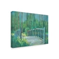 thumbnail image 2 of Trademark Fine Art 'A River Crossing I' Canvas Art by Julie Joy, 2 of 4