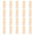thumbnail image 1 of EeaseMX 20 piezas 2 ganchos 2 filas hebilla extensora de sujetador elástica para mujer hebilla de cinturón ajustable, 1 of 8