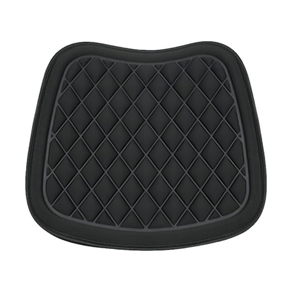 LAMIRO Car Seat Cushion, Driver Seat Cushion with Comfort Memory Foam & Non-Slip Rubber Bottom, Car Seat Pad Works with 95% of Vehicles and Office Chair or Home