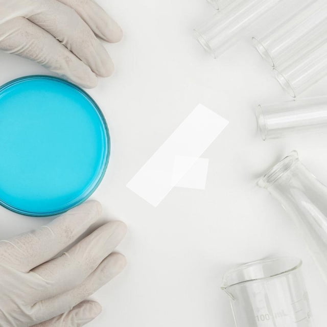 CHICHUMID 1Jgo Kit De Portaobjetos Y Cubreobjetos Transparentes Para Microscopio Observación Científica