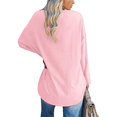 thumbnail image 4 of Camiseta Femenina, Camiseta Suelta Y Suave, Cómoda Para La Oficina Al Aire Libre ANGGREK Otros, 4 of 4