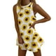 thumbnail image 1 of Vestido de mujer Vestidos de verano para mujer Vestido de camiseta con estampado de playa Sin mangas Vestido de tanque suelto informal Pompotops  ghjkhdj2332, 1 of 6