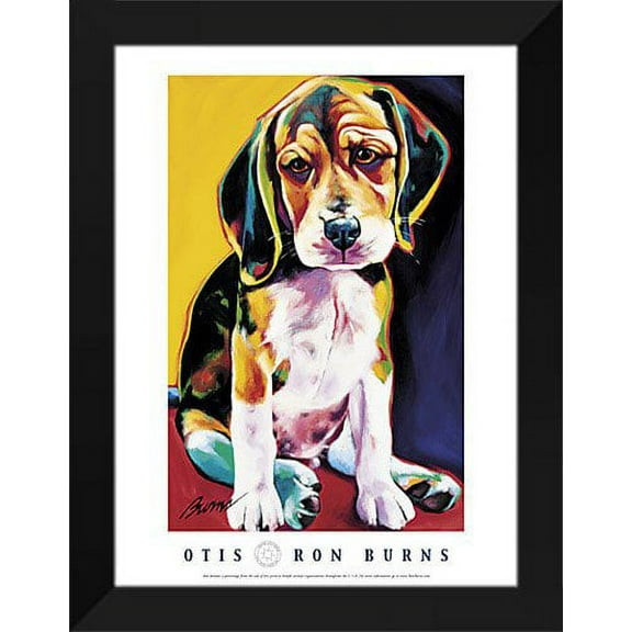 Ron Burns Framed Art Print 22x28 "Otis"