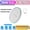 White, variant on 15W Ultra Thin Wireless Charging Pad with LED Indicator, Portable Round Fast Charger for Desktop Home Office, Compatible with iPhone Samsung Android, Holiday Gift for Christmas Halloween