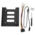 thumbnail image 4 of ORDDIART 1 Set Hard Drive Holder Metal for Desktop Computer with Internal Drive Converter Back to School, 4 of 7