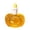 A-4, variant on DIY Halloween Resin Figurines, 6 Piece Glowing Ghost Pumpkin Set for Craft Projects and Terrarium
