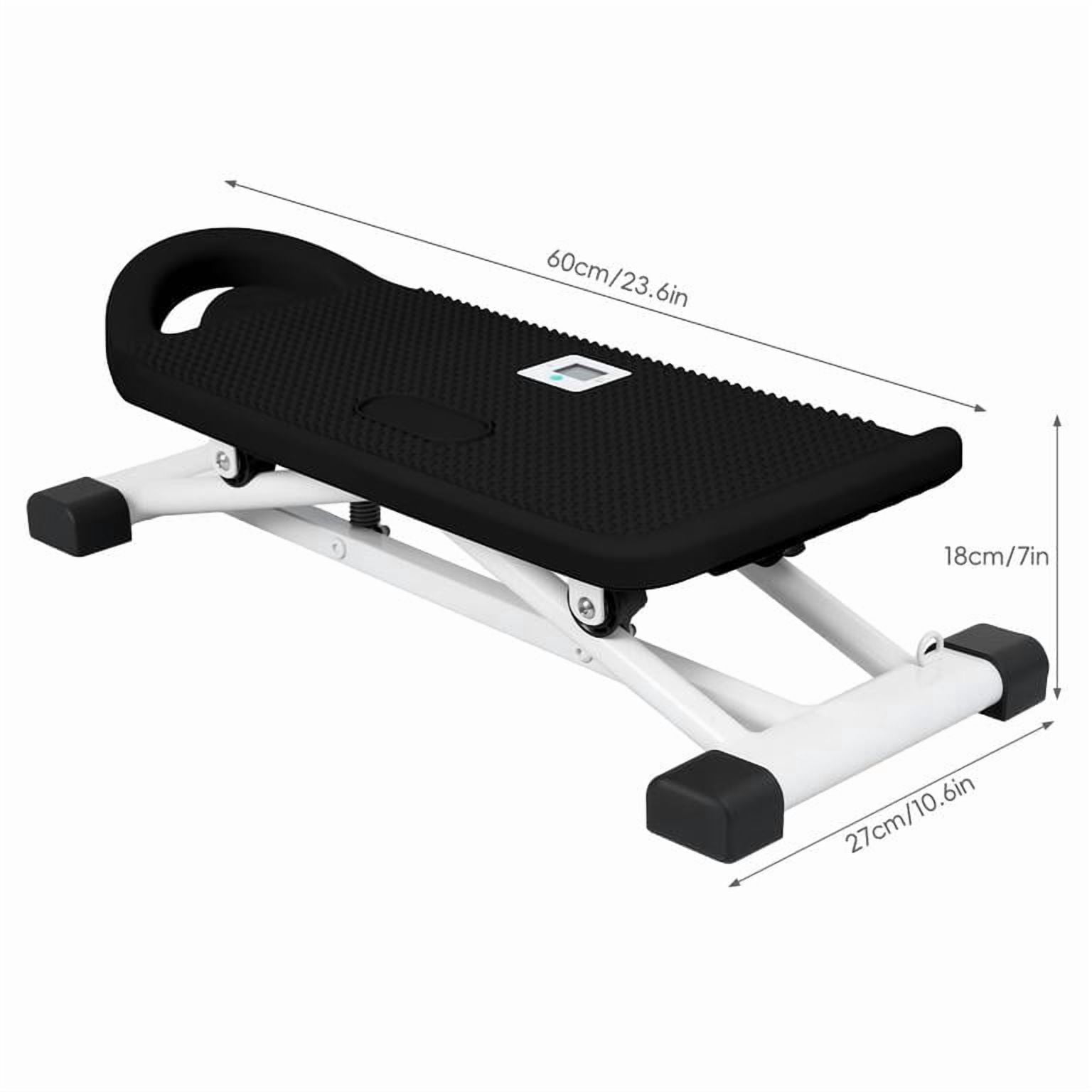 Korogimeeet Ski Balance Trainer, Side to Side Motion Skiing Simulator, LCD Screen for Workout Data, Thighs and Glutes Targeting, Easy Storage Under Bed, 24 x 11 x 7 Inch