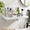 White-1-13.78 x 11.02 Inch, variant on 3 Tier Glass Black Floating Shelf, 15 x 11 Inch, Wall Mount for Media Devices