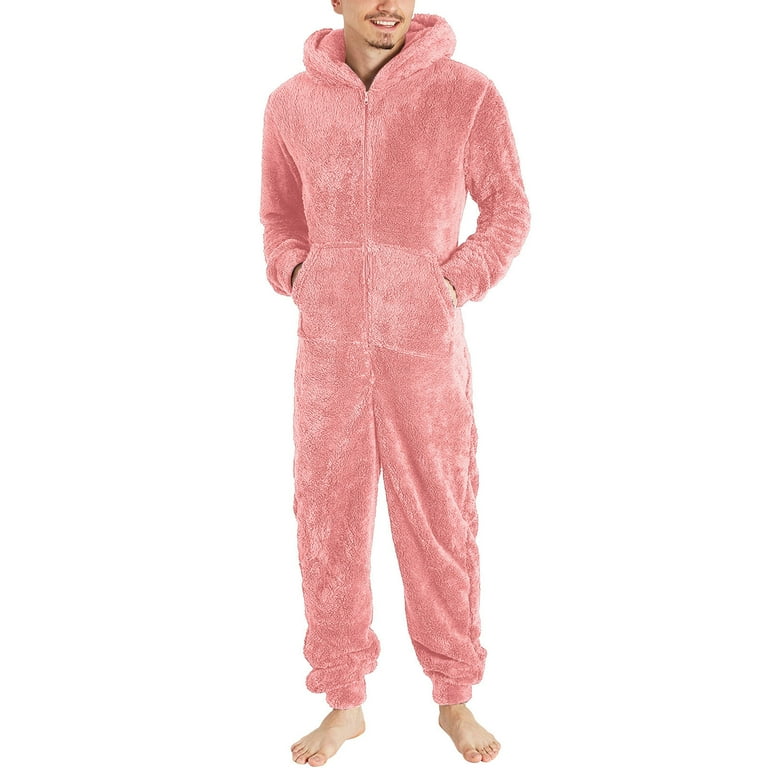 Mens pink onesie sale
