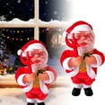 thumbnail image 1 of 1pc Christmas Light Up Santa Indoor Decorative Figurine, 1 of 8