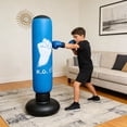 thumbnail image 4 of ERK 1Pcs Inflatable Punching For Adults And Kids With Stand Base Heavy Duty Training For Fitness Boxing MMA, 4 of 4