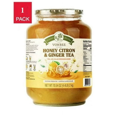 Vonbee Honey Citron & Ginger Tea 4.4 lb