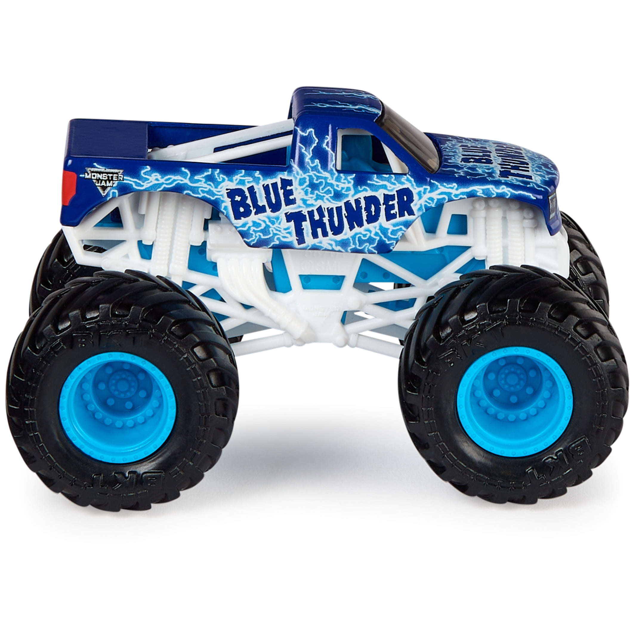 Monster Jam Blue Thunder Vs. Northern Nightmare - 1:64 Scale Monster Trucks, Girl and Boy Toys