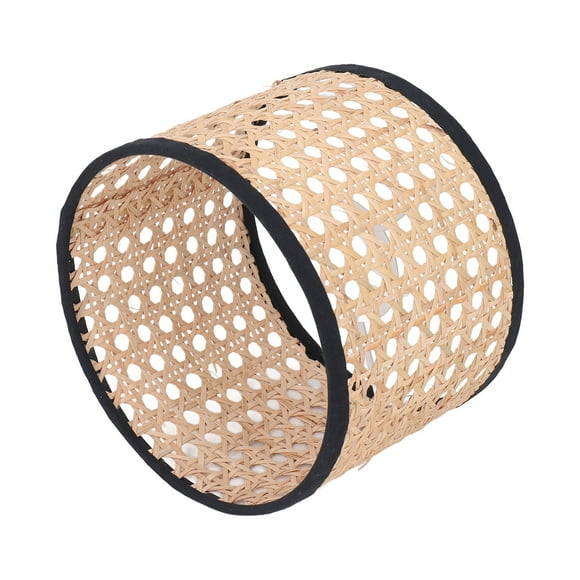 Rattan Lamp Shade Rattan Lampshade Rattan Lamp Cover Rattan Chandelier Lamp Shade Lamp Shade Rattan Lamp Shade Universal Rattan Woven Lampshade Lamp Cover For E27 E14 Chandelier