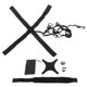 thumbnail image 1 of Cinturón de entrenamiento de control y precisión para patadas y lanzamientos de fútbol, negro Mejore sus habilidades en fútbol y voleibol, 1 of 8