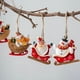 thumbnail image 2 of Colgante de resina de Papá Noel, muñeco de nieve, hombre de jengibre, decoración de árbol de Navidad, adornos DIY, juguetes para niños, Noel Kerst 2023, 2 of 4
