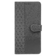 thumbnail image 5 of For Hmd Pulse Pro/pulse+/pulse Case Magnetic Clasp Four-leaf Clover Leather Phone Cover - Black, 5 of 5